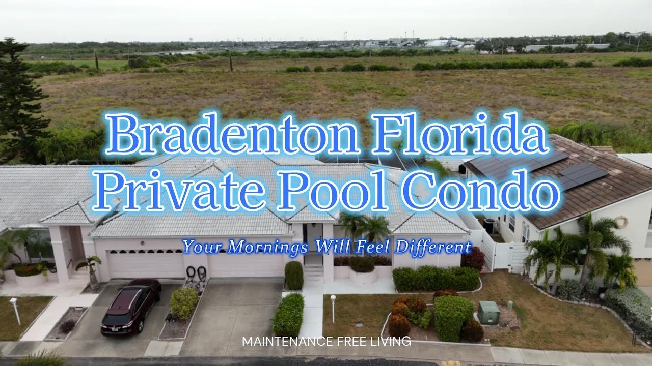 Buyers Miss This... Private Pool in a Condo? | Bradenton, FL Near IMG Academy