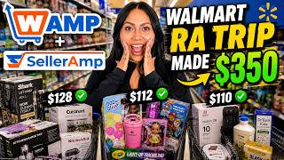 Walmart Retail Arbitrage Haul 350 Profit Using SellerAmp WAMP