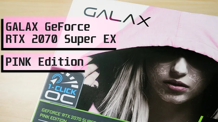 Unboxing da Edição Rosa da Galax RTX 2070 Super