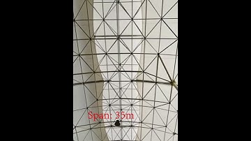 Space Frame Membrane Roof Design