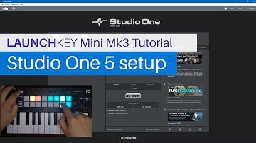 Launchkey Mini Mk3 with Studio One 5 Integration - How to Setup