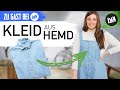 Kleid aus Hemd nähen (Upcycling in 45 Minuten!) - Zu Gast bei Lass ma' nachhaltig