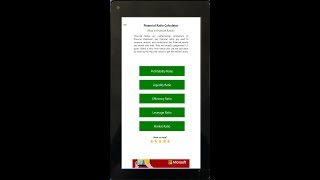 Profit Margin Ratio (Financial Ratio Calculator) - Windows 10 App Demo Video screenshot 2
