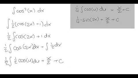 AP Calculus BC: Trigonometric Integration