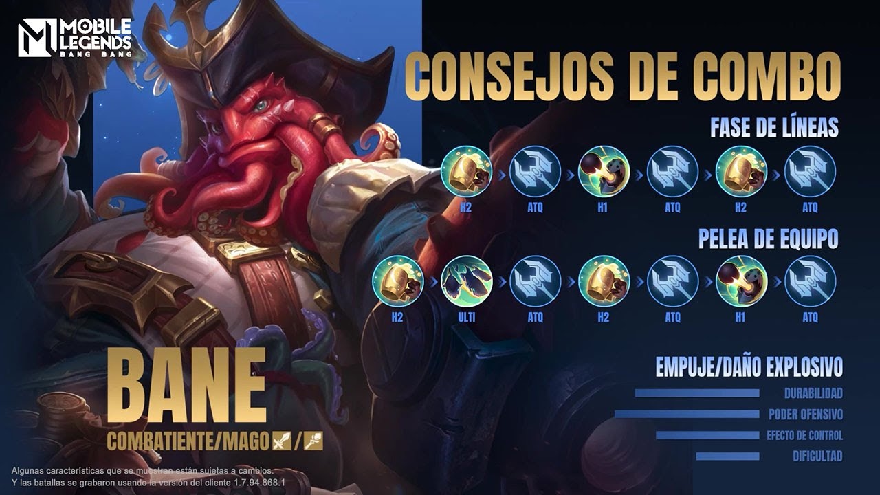 Héroe Destacado | Bane | Mobile Legends: Bang Bang