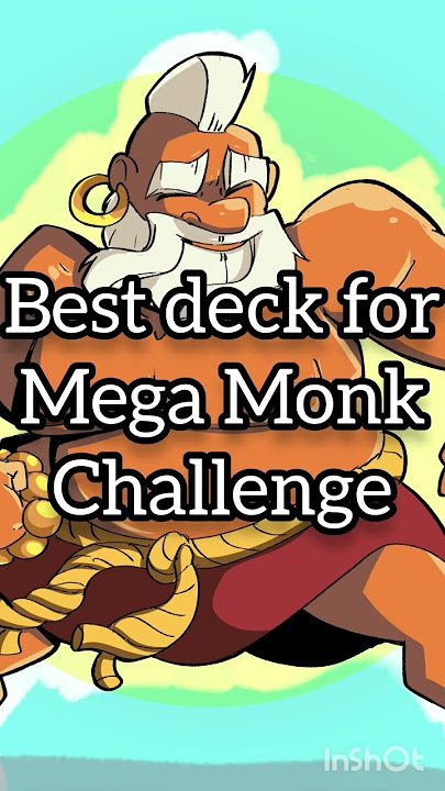 BEST DECK for MEGA MONK CHALLENGE! — Clash Royale 