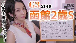 【競馬予想】G3函館2歳S 2018【さくまみお】