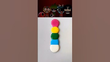 Guess The Mixed Color Sprunki phase 3 part 1 #sprunki #colormixing #satisfying #asmr