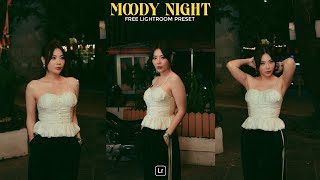 Moody Night Preset | Lightroom mobile Preset Free DNG | moody tone | night preset | lightroom preset screenshot 5