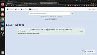 Web-app Love Cooking for CS50x Final Project