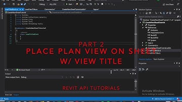 Revit API - Create New Sheet, View, & View Title - Part 2