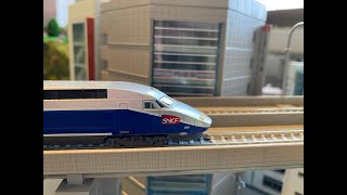 【模型玩具開箱趣】鐵道模型篇 KATO 10-1529 TGV Reseau Duplex(レゾ・デュープレックス)