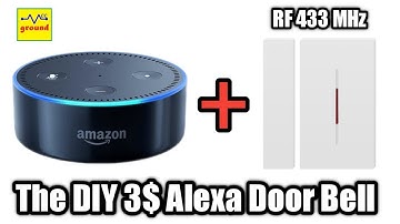 #31 DIY Alexa Connected Smart Doorbell | Add Dumb Doorbell to Home Assistant | Sonoff DW1 RF 433MHz