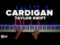 Taylor Swift - Cardigan | Piano Cover by Brennan Wieland