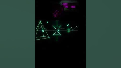 Battle Zone ROM on Vectrex