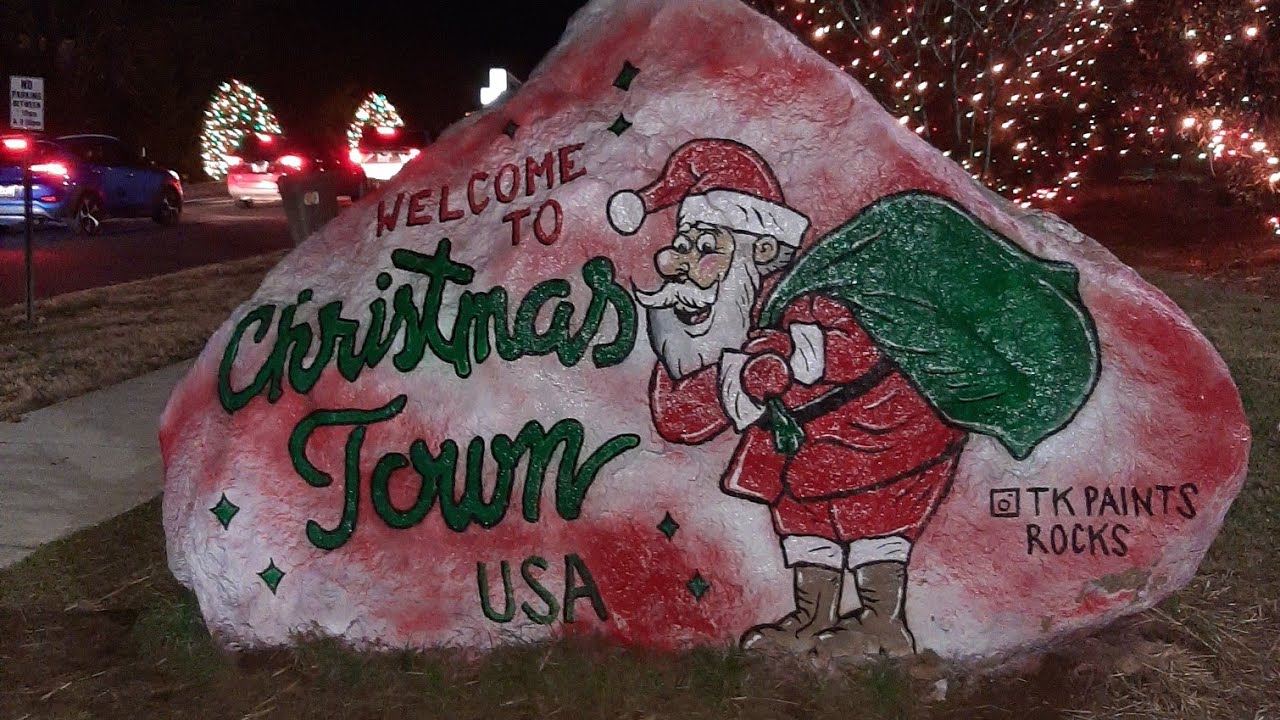 McAdenville Christmas Town USA 2021 YouTube