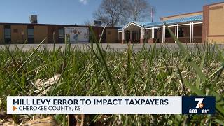 Mill Levy error to impact tax payers