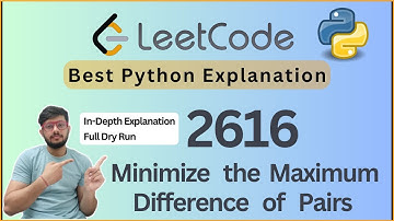 Leetcode 2616 – Minimize the Maximum Difference of Pairs | Binary Search & Greedy in Python