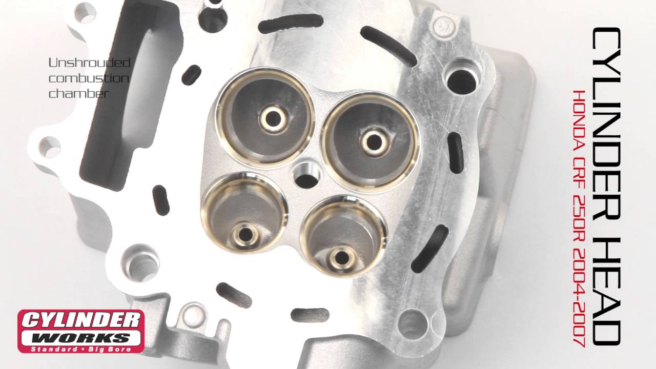 New Cylinder Head Kit For Honda CRF 250 R 2009