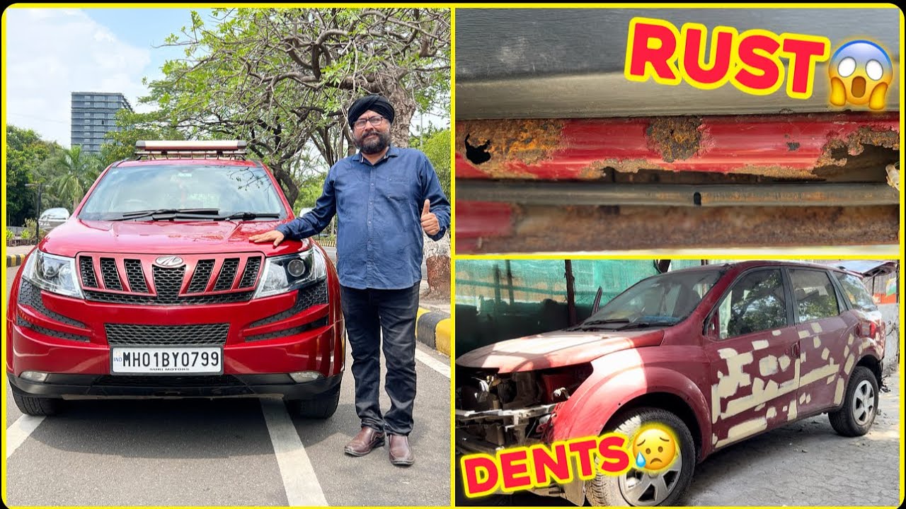 2014 XUV 500 Restoration & Painting by Suri Motors Vashi 📞8080244774 YouTube