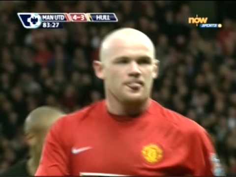 Wayne Rooney Yellow Card