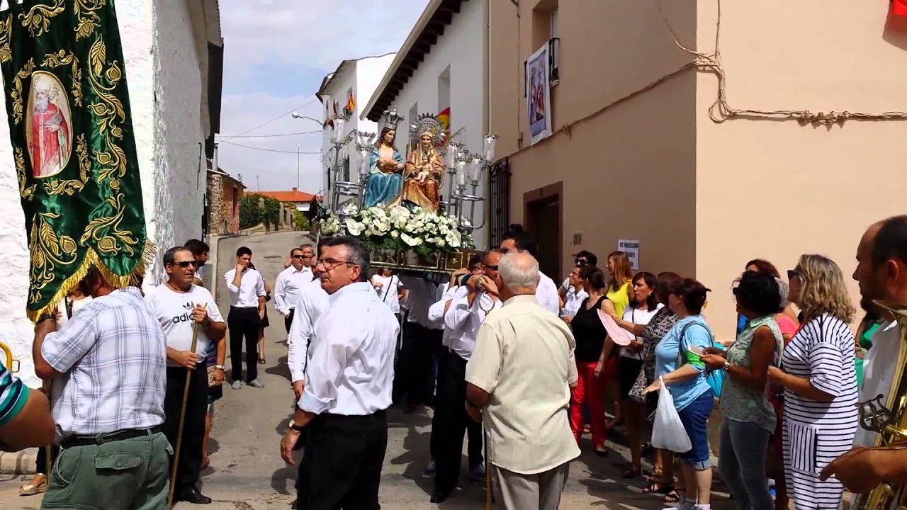 Santa María de los Llanos. San Agustín, Virgen del Valle, Abuela Santa Anta