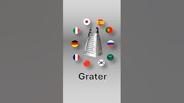 Learn the Word GRATER in 11 Languages! 🧀✨ | Multilingual Vocabulary #multilingual #polyglotjourney