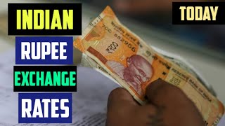 Indian Rupee Exchange Rate Today 01 September 2023