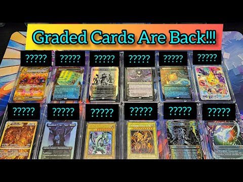 🤯 GRADED CARDS!!! 🤯 #MTG #MagicTheGathering #EDH #MTGCMM #MTG2X2 #DnD #LOTR #TCG #foil #CGC #Happy