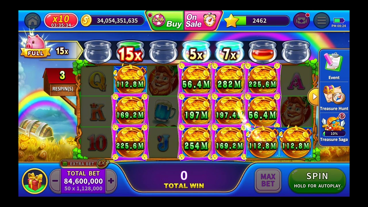 how to install coin slot on washer Green Leprechaun 84.6M Bet X15! | Golden Tiger Slots (Part 141)
