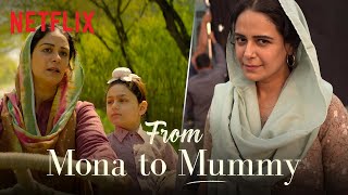 Mona Singh As Laals Mother Laal Singh Chaddha Behind The Scenes Mona Singh Netflix India