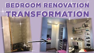 BEDROOM RENOVATION TRANSFORMATION!!!
