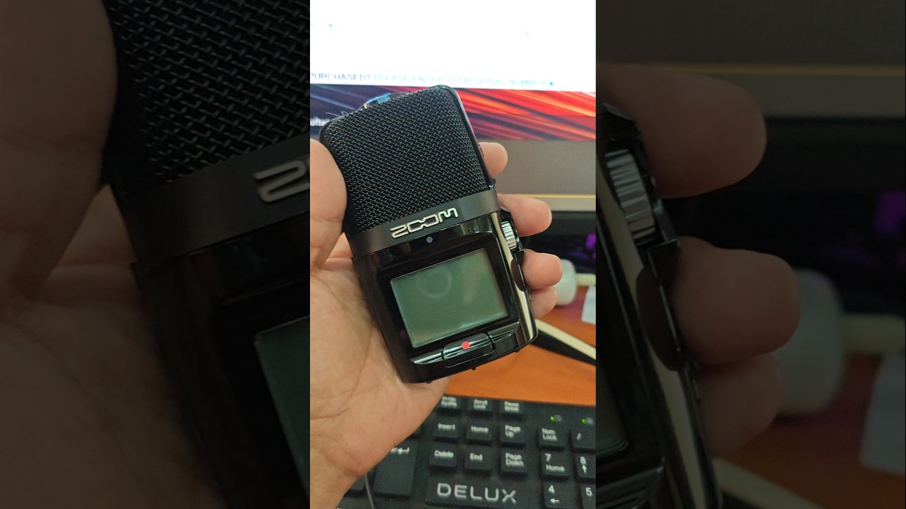 Zoom H2n Handy Recorder for YouTube Content, Music Recording, Podcast Mic