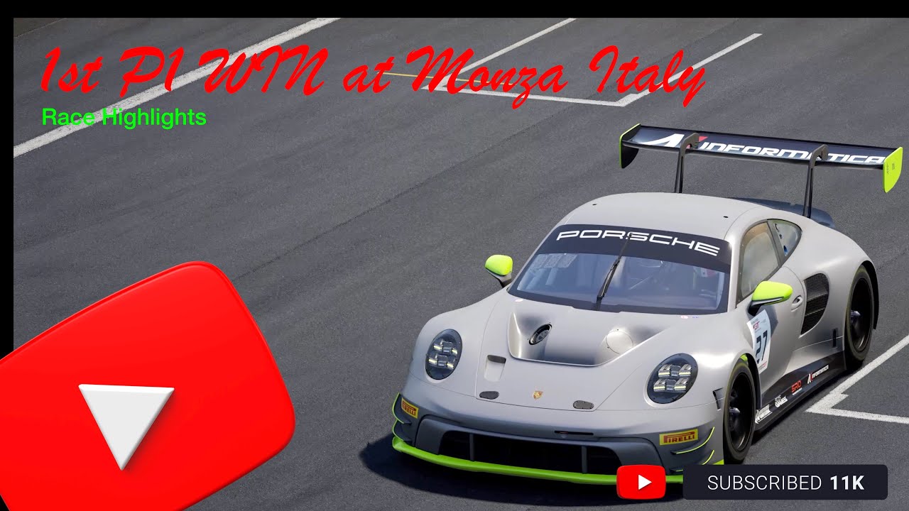 P1 Highlights first win at Monza Italy - YouTube