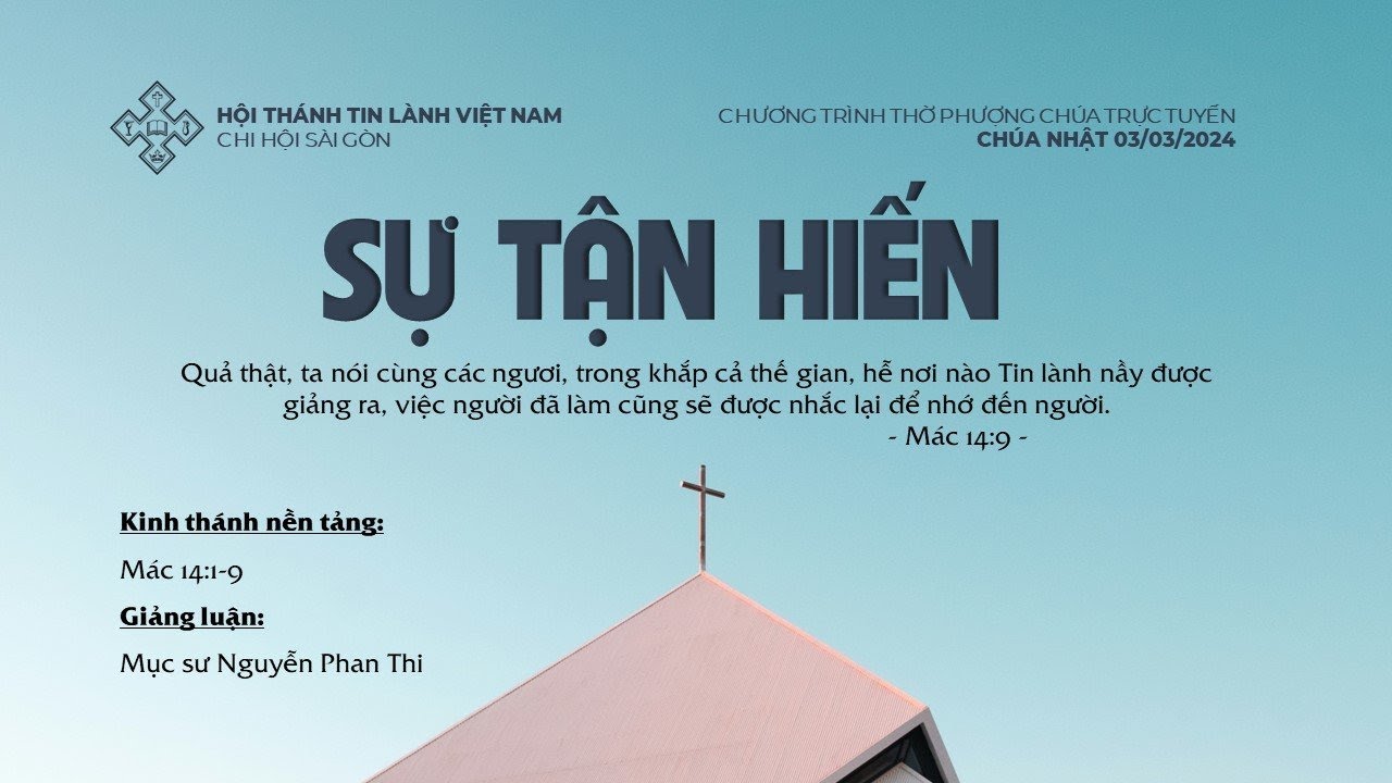 CHƯƠNG TRÌNH THỜ PHƯỢNG CHÚA | 