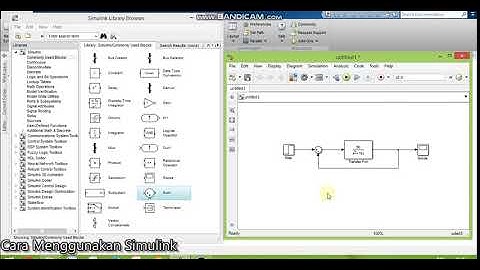 Tutorial Sistem Kontrol menggunakan Simulink - MATLAB