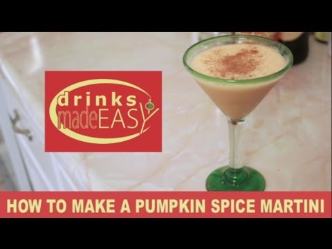 How To Make A Holiday Pumpkin Spice Martini | Drinks Made Easy