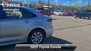 used 2023 Toyota Corolla LE Hanover PA H4414A