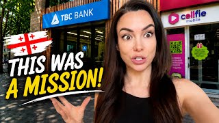 Trying to Get a SIM Card & Bank Account in Georgia as a Foreigner 🇬🇪