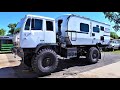 Huge LMTV Military 4X4 Overland Camper Walk Around