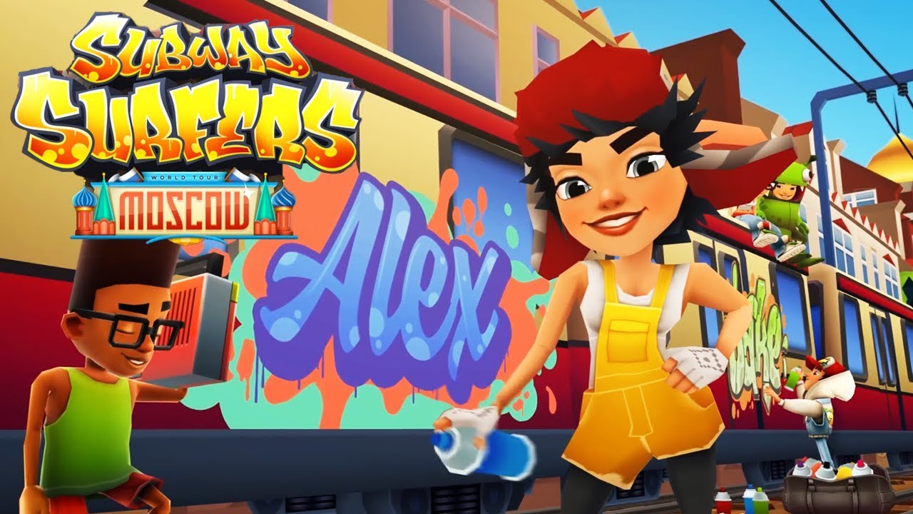 KindGaming, Subway, Subway Surfers World Tour 2019, Moscow, New, Alex, Jewe...