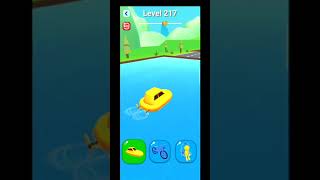 Shape-Shifting Funny Gameplay new Level 217 hyper casual games #shorts #gameplay #shapeshifting screenshot 3