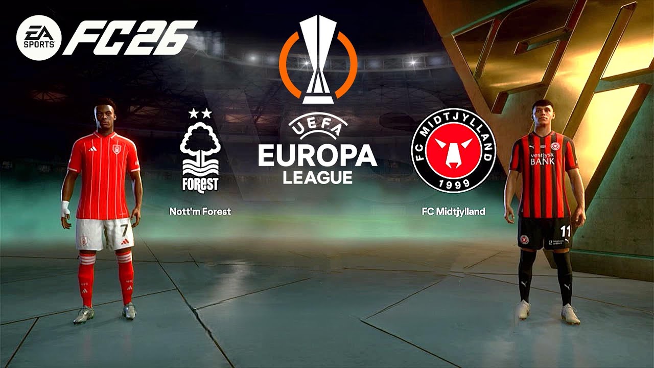 MATCHDAY | Nottingham vs Midtjylland  | EA Sports FC 26 Gameplay PS4™