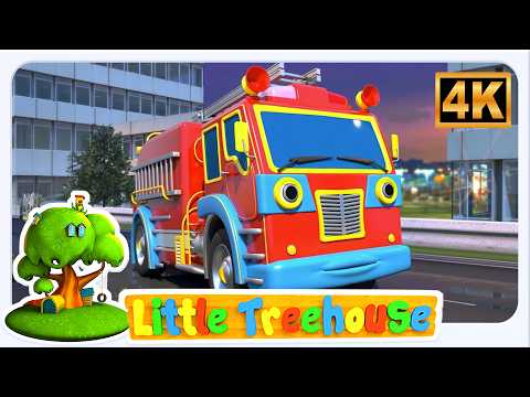 Fire Truck Song - Emergency Vehicle Videos & Nursery Rhymes for Kids
