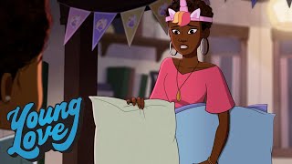 Young Love | Angela Busts Zuri's Sleepover