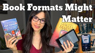 Evolving Thoughts on Ebooks, Audiobooks, & Paperbacks