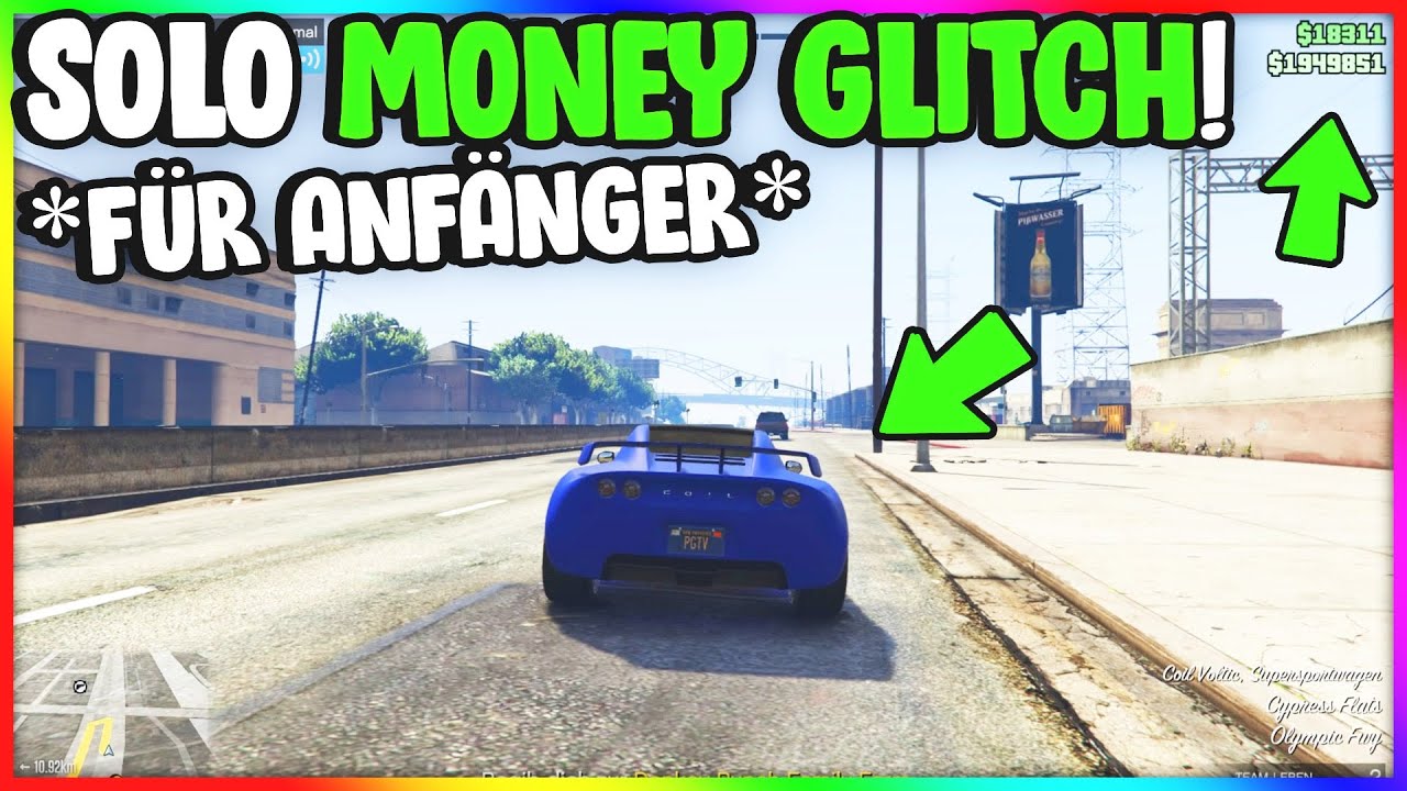 *FUNKTIONIERT FÜR IMMER!*😱 MONEY GLITCH in GTA 5 ONLINE! *EINFACH/OHNE
