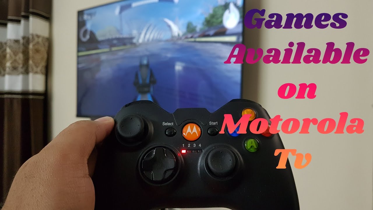 Gaming on Motorola Tv Part 1 Games available on Playstore and Aptoide