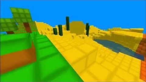 Voxel engine progress ft. glitchy lighting and low render distance