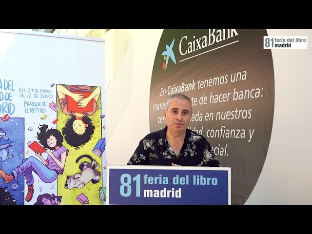 Jesús Espino en la 81ª Feria del Libro de Madrid
